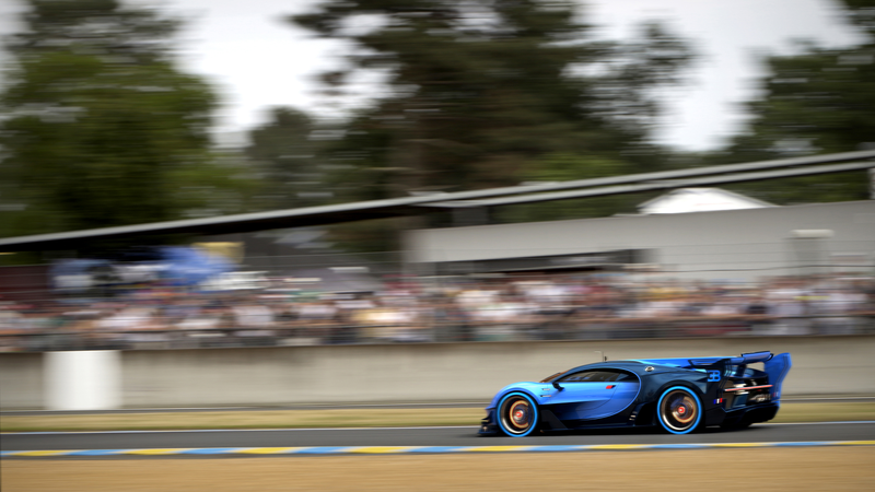 Illustration for article titled Bugatti Vision Gran Turismo Concept: The Future Of Bugatti Looks Terrifyingly Awesome